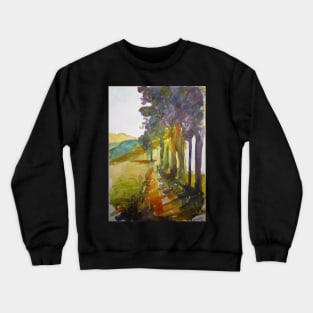 Coloured trees Crewneck Sweatshirt